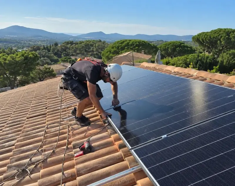 Installateur panneaux solaires Lignan-de-Bordeaux — pose photovoltaïque sur toiture