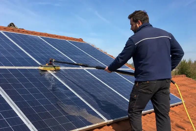 Nettoyage et entretien de panneaux solaires à Lignan-de-Bordeaux